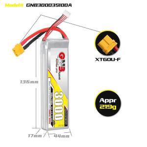 GAONENG GNB 3000mAh 3300mAh 100C 200C 3S 11.1V 4S 14.8V 6S 22.2V 리튬폴리머 배터리 (XT60 커넥터 포함