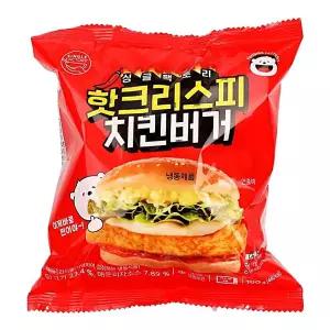생활 핫 햄버거 더나음 크리스피 치킨버거 190G 수앤서B2