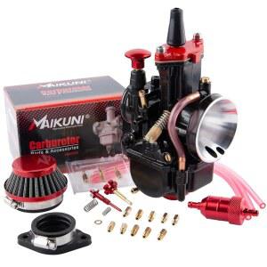 PWK 카뷰레터 24mm 레이싱 50cc ~ 110cc 2T 4T 엔진 키트, 에어 필터 흡기 매니폴드 제트 포함 더트 바이크 모토크로스 모터사이클 스쿠터 ATV 쿼드용