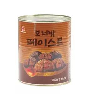 보늬밤 페이스트 960g 베이킹 빵 카페 전자렌지 오븐 초코