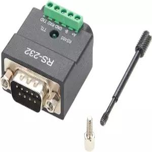 2 in 1 DB9 RS232 TTL 직렬 변환기 DSub 9Pin 나사 단자 블록 3.3V/5V 산업 자동화 PLC 임베디드 시스템용