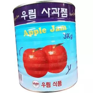 우림 사과 잼 3kg 제과제빵