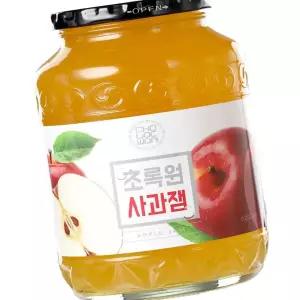 초록원 사과 잼 1kg 국산 토스트용