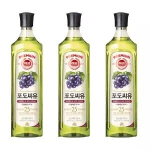 사조해표 포도씨유 900ml 3병