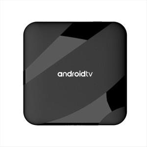 ATV 안드로이드 14 스마트 박스 4GB+64GB AV1 S905W2 쿼드코어 듀얼 와이파이 음성 리모컨 미디어 플레이어