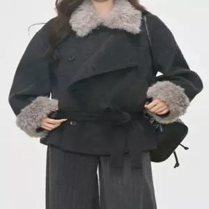 모직 여성 코트 컴포트 도톰 퍼카라 소프트 모직코트 admr1