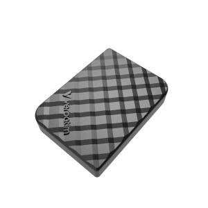 버바팀 2TB 스토어 'N U2019 GO 미니 외장 솔리드 스테이트 드라이브 USB 3.2 1세대 USB-C 연결 - 다이아몬드 블랙 iOW