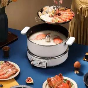전기 냄비 분리형 찜기 미니 샤브샤브 훠궈 마라탕