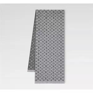 [LOUIS VUITTON]루이비통 모노그램 클래식 스카프 라이트 그레이 M70932 100781010