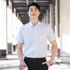 여름 남성 반팔 셔츠 비즈니스 셔츠 빅사이즈 정장