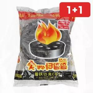 캠핑 번개탄 캠핑용 숯 착화탄 불쏘시개 바베큐 화로대 야자숯 고체  1+1
