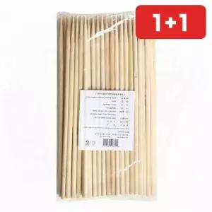 핫바꽂이 나무꼬치 20cm 100p 산적 닭꼬치 어묵 캠핑 바베큐 요리  1+1