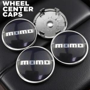 4개입 5660mm MOMO 엠블럼 범용 자동차 휠 허브 센터 캡 림 커버 스티커 BMW 쉐보레 현대 기아 미쓰비시용