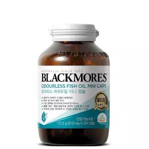 블랙모어스 rTG 피쉬오일 미니캡슐 510mg 250캡슐