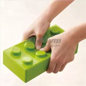 키드짐 소프트큐블록 32개세트 20.5 x 10.2 x H 6cm 소프트재질/ 학교체육/ 발달블록