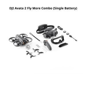 DJI 아바타 2 드론, 초광각 4K 1/1.3인치 이미지 센서 내장 프로펠러 가드 탑재로 FPV 비행 경험을 위한 타