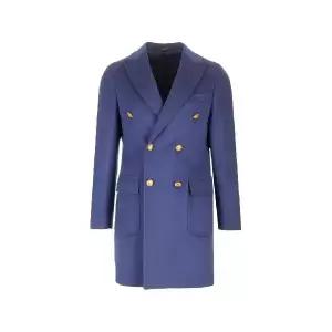 Al Duca D’Aosta 1902 더블 브레스티드 코트 LIONE TP455013927
