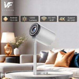 초단초점빔프로젝터 VOXFLIX X9 pro 미니 Android13 네이티브 1080P 스마트 프로젝터 4K 비디오 WiFi6 시어터 TV 극장