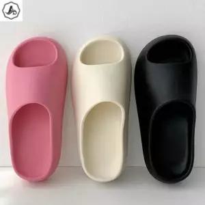 [애슬릿] 통굽 슬리퍼 발편한 핑크 물놀이 바캉스 키높이 슬라이드 5cm