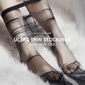 [마이핏]노라인 0데니아 여름 팬티스타킹 골프 타이즈 투명스타킹 블랙