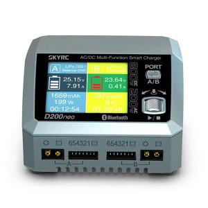 RC 모델 자동차 리튬 폴리머 배터리용 D200neo 800W AC/DC  스마트 충전기