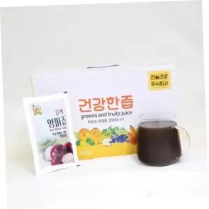 진솔건강 건강한즙 자색양파즙 30개입 30봉 30포 1박스 100ml