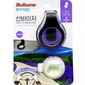 불스원 선바이저 클립형 방향제 산뜻한 라벤더향 4ml 1개