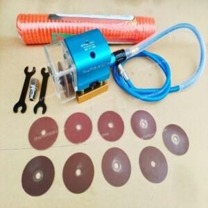 공압식 닉 그라인더 휴대용 홈 연삭기 평면 다이용 연마 휠 절단 도구