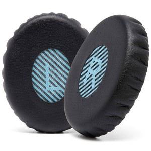 WC WICKED 쿠션 교체용 BOSE ON-EAR 2 (OE2 & OE2I) 헤드폰 - SOUNDTRUE 및 SOUNDLINK (OE) 헤드폰용 이어패드 부드러운 가죽 고급 메모리 폼 두께 추가 v7W