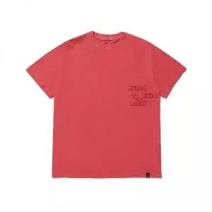 FUNNY PIG MADE 볼드 다잉 티(레드) 2288019