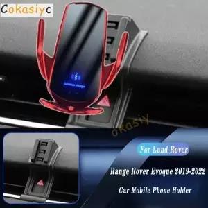 랜드 로버 레인지 Evoque 2092022 조정 가능한 GPS 네비게이션 브래킷 용 자동차 무선 충전기 자동 마운트