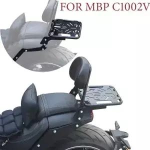 새로운 오토바이 등받이 리어 랙 여행용 MBP C002V C 002V 개조형 향상된 안정성과 편안함 기능 탑재