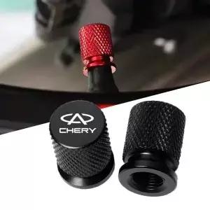 4 개/몫 다채로운 오토바이 어 육각 밸브 노즐 캡 스테인레스 스틸 Chery Tiggo 2 3 5 6 7 8 3X 5X T Glx5X