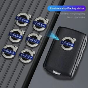 자동차 금속 원격 키 스티커 볼보 호환 Xc60 V40 V60 S60 V50 V90 S80 C40 V70 Rdesign 용 특정 배지 Paste