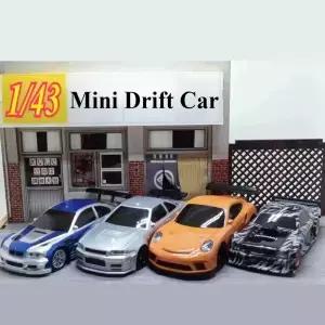 24G RC 드트 카 43 4 원격 조종 자동차 고속 사륜구동 무선 미니 레이싱카 모델 소년 선물
