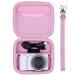 소니용 XANAD 하드 케이스 A6400 /A6700 /A6100 /A6000 /A5000 /A5100 /ZV-E10 /ZVE10 II 또는 후지필름 X100VI / X100V 디지털 카메라(핑크) c6C