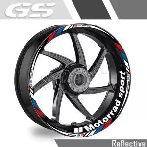 R 200 GS 250 F 650 G 30 750 오토바이 휠 스티커 림 데칼 허브 스트라이프 테이프 액세서리 9 7
