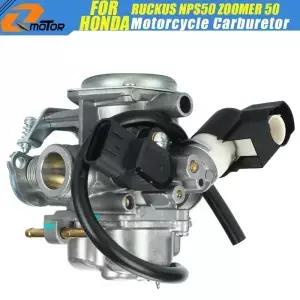 혼다 용 오토바이 기화기 50cc Scoopy Jazz Metro Metropolitan Ruckus Zoomer 50 N0 CH50 CHF50 스쿠터