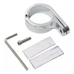 범용 오토바이 크롬 핸들 바 마운트 클램프 시계 32mm /4 할리 혼다 스즈키 가와사키
