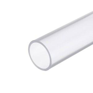 메카닉스티 2인치 투명 PVC 경질 튜브 원형 파이프 43MM ID 50MM OD 14인치 수도관 수족관 어항 온실 정원에 대한 높은 영향력 c6L