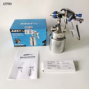 ABST 공압식 페인트 스프레이 건 하부 탱크 1.7mm 노즐 직경 자동차 산업용 코팅 가정용