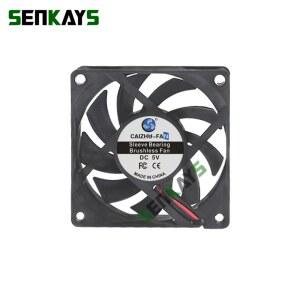 100mm 쿨링팬 7015 70MM 70 15MM DC 5V 12V 24V 슬리브 베어링 초박형 USB 냉각 컴퓨터 CPU 노트북 2pin