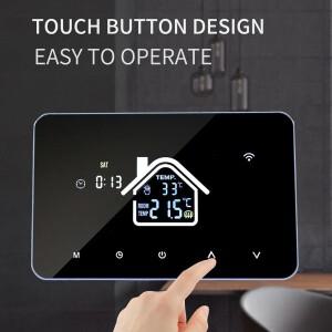 Tuya WiFi 스마트 온도 조절기 앱 전기 난방 물 및 가스 보일러 원격 제어 AC230V 50/60Hz