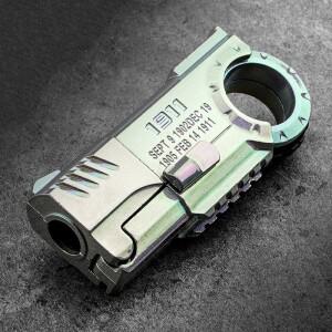창의적인 휴대용 미니 1911 G17 소프트 총알 링 장난감 셸 피스톨 선물