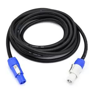 파워콘 AC 링크 케이블 3x 1.5mm 2.5mm 16A 20A 파워콘 연장 점퍼 코드 1m 2m 3m 5m 8m 10m LED 빔 무빙 헤