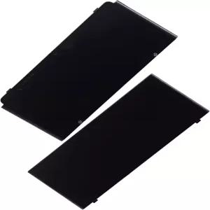 Deal4GO 상단 및 하단 하우징 쉘 케이스 전면 뒷면 커버 플레이트 교체 닌텐도 NEW 3DS 콘솔 2014 - 블랙