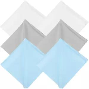 메카닉시티 안경용 천 극세사 클리닝 레코딩 렌즈 스크린 카메라 휴대폰 LCD TV 태블릿 정전기 방지 12인치