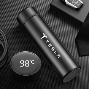 차량용 보온컵 500ml 물컵 커피 차 보온병 테슬라 모델 3 하이랜드 2023 S X Y Y-Eur 로드스터용