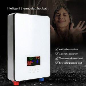 순간전기 온수기 탱크리스 인스턴트 전기 온수 히터 가정용 욕실 샤워 6500W