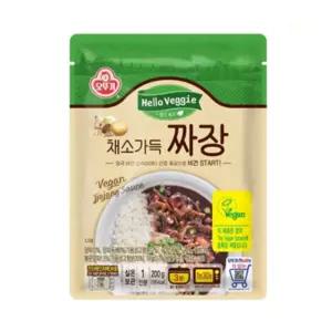 루리점빵 오뚜기 비건 짜장소스 200g 5개 짜장요리 레토르트